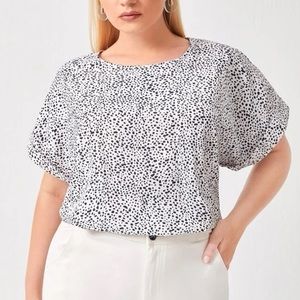 Animal Print Blouse